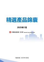 精选产品锦囊2025年1月