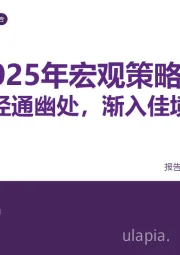 2025年宏观策略：曲径通幽处，渐入佳境时