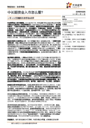 1月23日国新办发布会点评：中长期资金入市怎么看？
