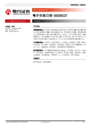 粤开市场日报