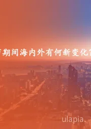 策略周报:春节期间海内外有何新变化?