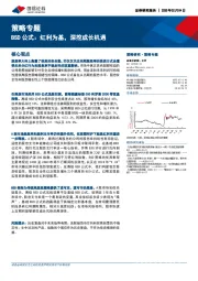策略专题:BSD公式:红利为基,深挖成长机遇