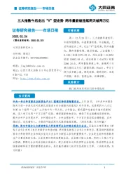市场日报：三大指数午后走出“V”型走势 两市量能破连续两天破两万亿