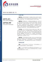 策略日报