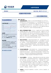 A股投资策略周报告：社融保持较快增长