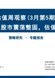 估值周观察（3月第5期）：全球股市震荡整固，估值收缩