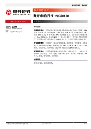粤开市场日报