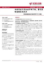 策略指数跟踪月报（2025年5月期）：关税风波引发权益市场下跌，量化策略超额表现优异