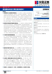 新消费和科技行情还能持续吗？