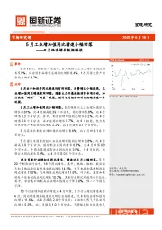 5月经济增长数据解读：5月工业增加值同比增速小幅回落