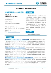 市场日报：三大指数飘红国际局势仍不明朗