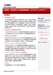 机构调研、股东增持与公司回购策略周报