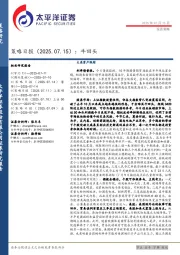 策略日报：牛回头