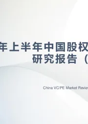 2025年上半年中国股权投资市场研究报告（精华版）
