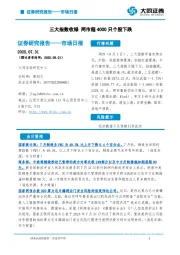 市场日报：三大指数收绿 两市超4000只个股下跌