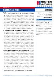 定期报告：高位震荡后会如何演绎？