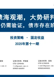 固定收益2025年第十一期：债海观潮，大势研判-基本面改善仍需验证，债市存在阶段性机会