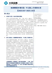 资产配置跟踪周报：短期警惕回调风险 中长期上行趋势未变