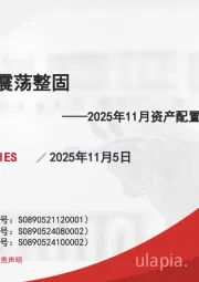 2025年11月资产配置报告：牛市歇脚，震荡整固